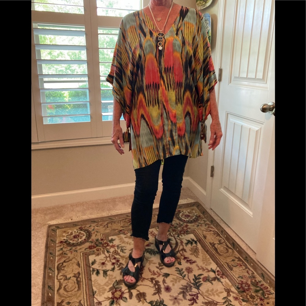 Beautiful silk tunic dress